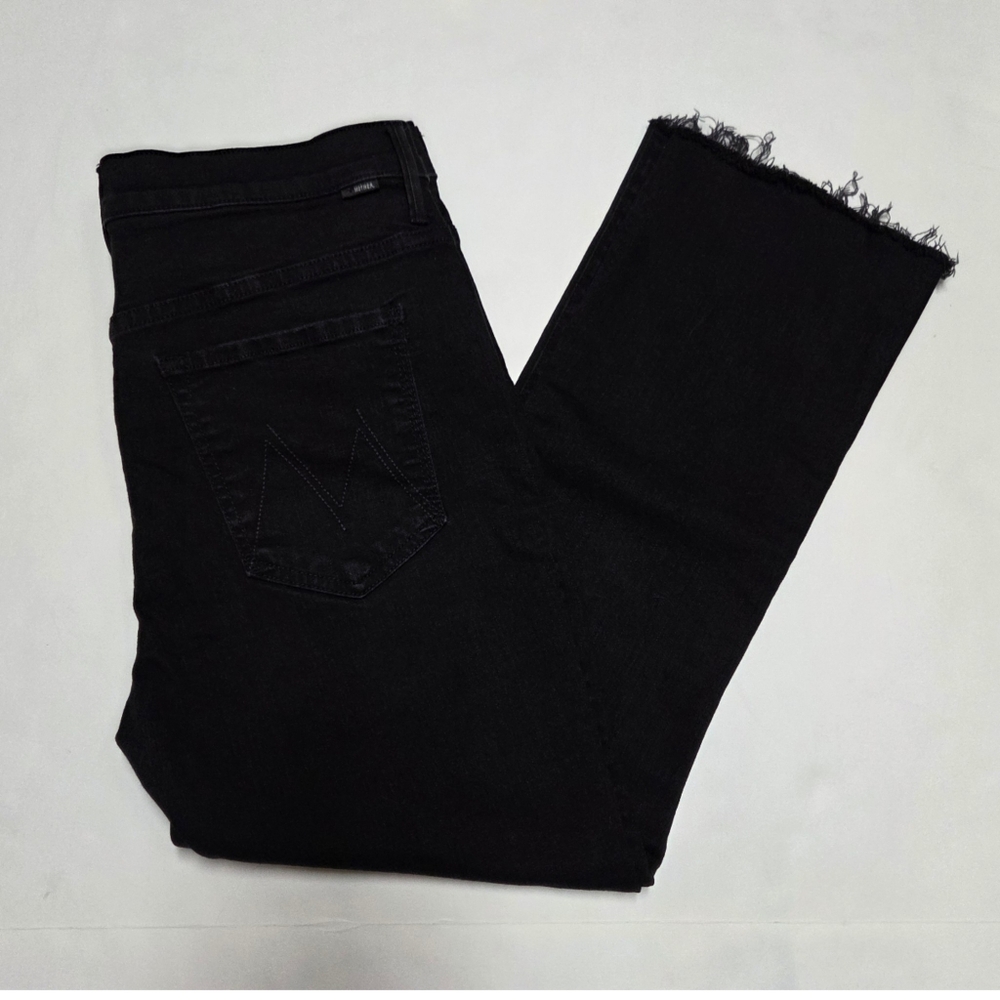 MOTHER The Insider Crop Step Fray Jeans